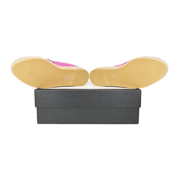 Women's Gucci Leather -Trimmed Vintage Logo Print - Picture 11 of 11